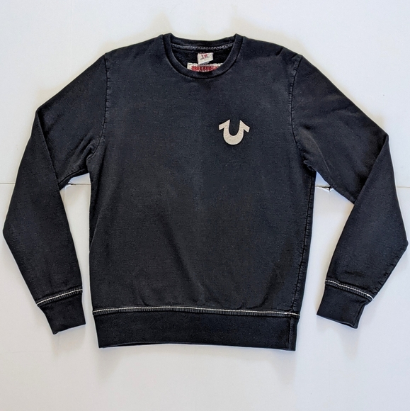 True Religion Sweaters Vintage True Religion Black Classic Crew